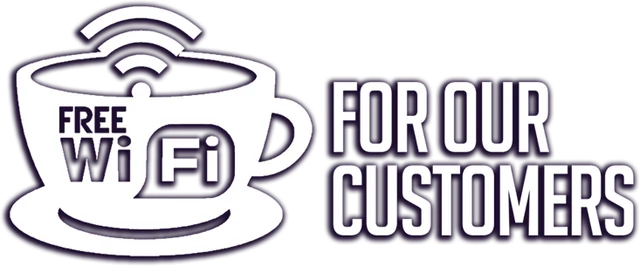 Free wifi for our customers
