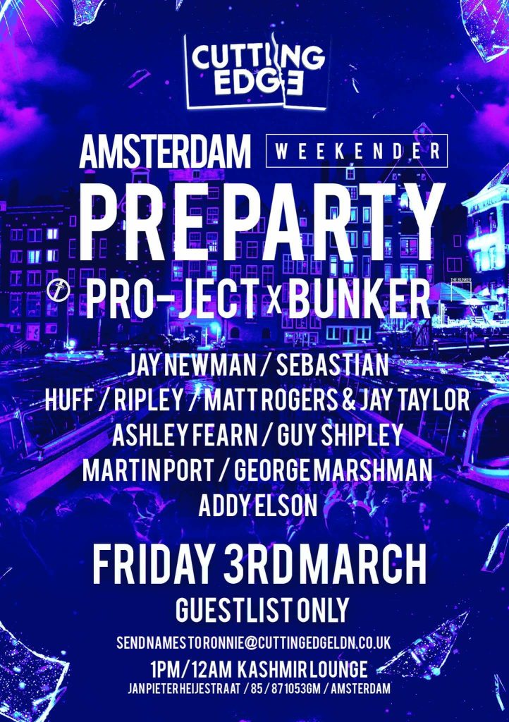 Cutting Edge – Pre Party